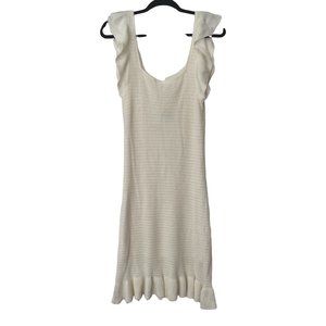 House of Harlow 1960 Ruffle Knit Dress